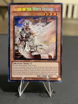 Yu-Gi-Oh Fallen of the White Dragon BPRO-EN024 1st Edition Secret Rare NM - Image 3