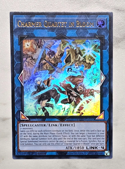 Yugioh! Charmer Quartet in Bloom BLZD-EN050 Ultra Rare 1st Ed NM. Top Loaded. - Image 1