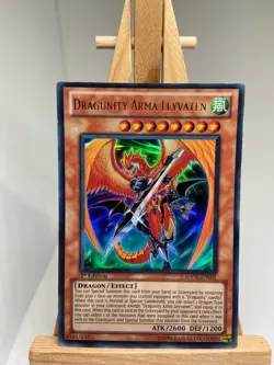 Dragunity Arma Leyvaten - Ultra Rare 1st Edition SDDL-EN001 - LP - YuGiOh - Image 1