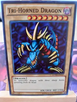 Dreihorniger Drache LCYW-EN157 Super Rare Englisch NM YUGIOH - Image 1