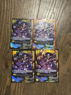 X4 -One Piece TCG Marshall D Teach OP16-119 SEC English NM! PLAYSET! - Image 1