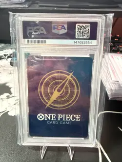 One Piece Shanks ST16-004 Special Alternate Art PSA 10 – OP11 / Carrying on His - Image 2