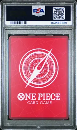 2024 ONE PIECE JAPANESE PRB01-PREMIUM BOOSTER ALTERNATE ART #001 SANJI PSA 10 - Image 2
