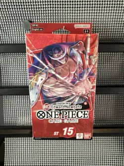 One Piece CCG Red Edward Newgate Starter Deck St 15 ST15 - Image 1
