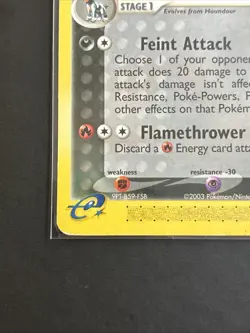 Pokemon TCG Houndoom EX Dragon Uncommon Card 34/97 LP - Image 5