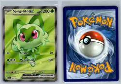Sprigatito ex 251/217 Ultra Rare Ascended Heroes Pokemon Card Near Mint - Image 3