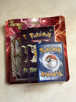 Pokemon TCG Lightning Booster Set 4-Pack with 1 Bonus Card - Image 1