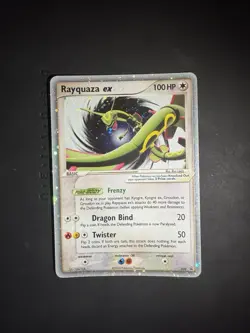 Pokemon TCG Rayquaza EX Holo Rare Black Star Promo Card 039 MP - Image 1