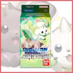 DIGIMON CARD GAME: Double Typhoon Advanced Deck ST-17 Terriermon Lopmon Rapid?? - Image 1