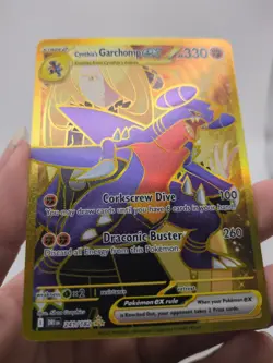 Pokemon TCG: Destined Rivals Cynthia’s Garchomp EX 241/182 SV10 Gold Hyper Rare - Image 2