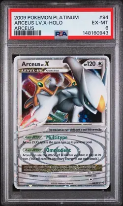 2009 POKEMON PLATINUM ARCEUSARCEUS LV.X-HOLO 94 - Image 1