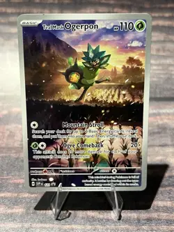 Teal Mask Ogerpon 123 Holo Promo Scarlet & Violet Promo Pokemon Card - Image 1