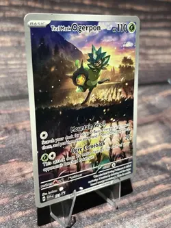 Teal Mask Ogerpon 123 Holo Promo Scarlet & Violet Promo Pokemon Card - Image 2