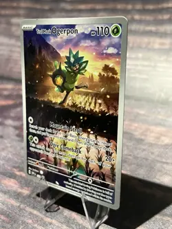 Teal Mask Ogerpon 123 Holo Promo Scarlet & Violet Promo Pokemon Card - Image 3