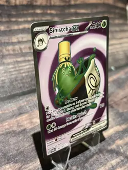 Sinistcha ex 189/167 Twilight Masquerade Full Art Pokemon Card - Image 2