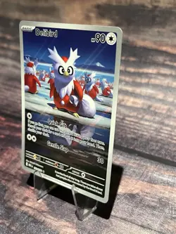 Delibird 152/132 Illustration Rare ME: Mega Evolution Pokemon Card - Image 3
