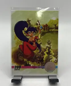 Shantae #209 Silver Limited Run Games Trading Card - Image 1