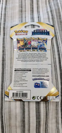 Pokemon TCG Silver Tempest Sleeved Booster Pack - Image 2