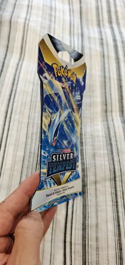 Pokemon TCG Silver Tempest Sleeved Booster Pack - Image 3