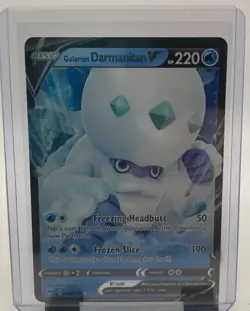 Galarian Darmanitan V 036/185 - Pokemon TCG Vivid Voltage Card - NM/Mint - Image 1