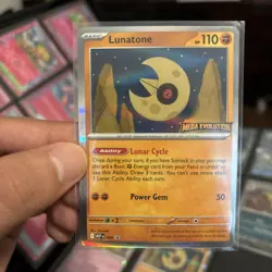 Lunatone (004) Mega Evolution Promo​ - Near Mint Pokemon TCG - Image 1