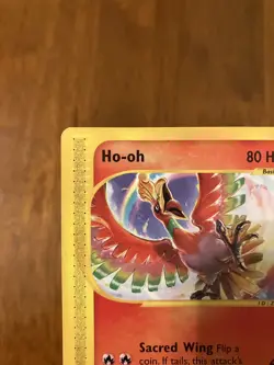 Pokemon TCG Ho-oh 52 Wotc Black Star Promo Regular Vintage 2002 NM - Image 3