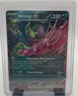 Okidogi ex 036/064 Shrouded Fable Double Rare Pokemon Card Scarlet & Violet - Image 1