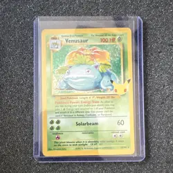 Pokemon TCG Venusaur 15/102 Base Set Holo Unlimited 1999 WOTC (EN) - Image 1