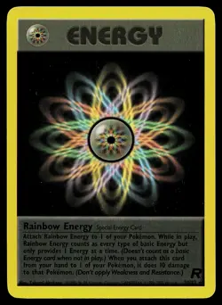 Pokemon Card - Rainbow Energy Team Rocket 80/82 Rare - Image 1