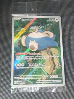 Pokemon TCG Snorlax SVP 051 Scarlet & Violet 151 ETB Promo New Sealed - Image 1