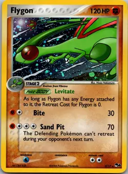 Pokemon TCG Flygon 3/17 POP Series 4 Holo Rare (English) - LP A7 - Image 1