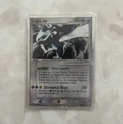 Lugia ex 105/115 EX Ultra Rare Holo English 2005 , DMG Creases Top Left, Edges - Image 1