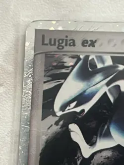 Lugia ex 105/115 EX Ultra Rare Holo English 2005 , DMG Creases Top Left, Edges - Image 3