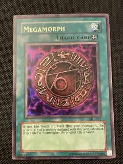 Yu-Gi-Oh! Megamorph MRL-061 Magic Ruler Ultra Rare Holo Spell-Equip Unlimited - Image 1