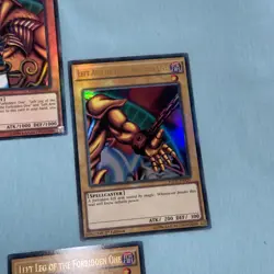 YuGiOh - Exodia The Forbidden One Complete Set - 1st Edition YGLD-ENA17-21. - Image 4