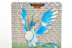 Pocket Monsters Articuno No.144 Pokemon card Carddass GREEN 1996 Japanese MP - Image 2