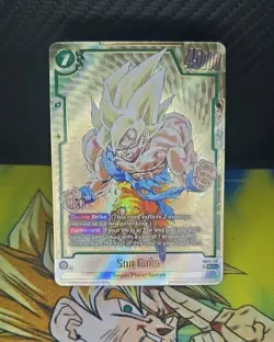 Son Goku FB05-119 Gold Manga SCR☆ Dragon Ball Card Fusion World - Image 1