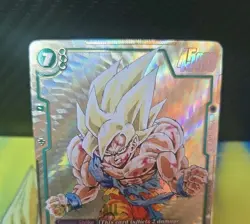 Son Goku FB05-119 Gold Manga SCR☆ Dragon Ball Card Fusion World - Image 5