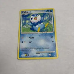 Pokemon TCG Card 2009 Supreme Victors - Piplup 121/147 - Image 1