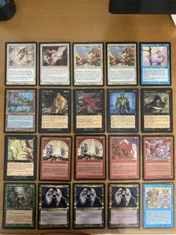 MTG Lot 20 cards MTG Magic the Gathering / Lotto 20 Carte MTG vintage / MP - Image 1