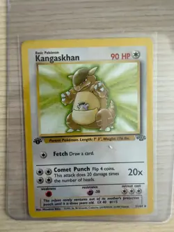 19 First Edition Pokemon Cards from Jungle and Fossil Sets - Near Mint - Image 4