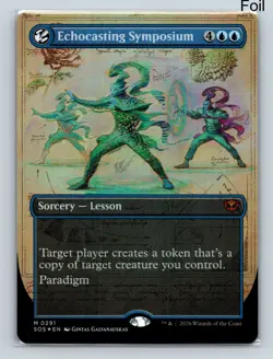 MTG Echocasting Symposium (Borderless) Foil M Secrets of Strixhaven 291 NM - Image 1