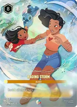 Raging Storm (Enchanted) (225/204) - W - Enchanted - Holofoil Near Mint - Image 1