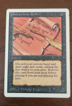 MTG Contract from Below Revised Edition Regular - Image 1