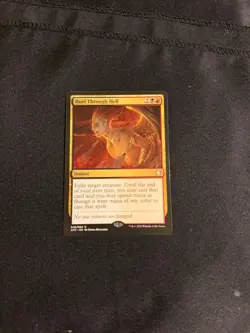 Hurl Through Hell #48 [Commander: Adventures in the Forgotten Realm] MTG NM - Image 1