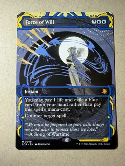 Force of Will Secrets of Strixhaven M 0019 Magic the Gathering MINT! - Image 1