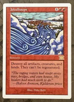 Magic The Gathering Jokulhaups 6th Edition Regular MTG #192/350 Near Mint - Image 1