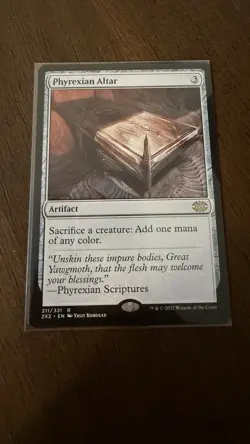 Phyrexian Altar NM Unplayed Double Masters 2022 MTG Magic the Gathering Non-foil - Image 1