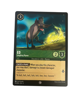 New Disney Lorcana card Lion King hyenas two card pack - Image 3