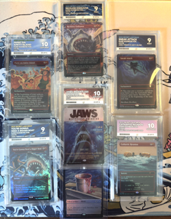 Graded MtG Secret Lair - Jaws - Complete Set - Sequential ACE Certs - Image 1